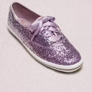 Kate Spade Pink Glitter Sneakers